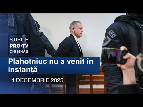 PRO TV News (17:00) | PLAHOTNIUC DID NOT COME TO COURT