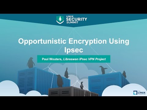 Opportunistic Encryption Using IPsec by Paul Wouters, Libreswan IPsec VPN Project