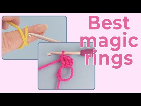 Top 2 Easy Magic Circle Methods. Quick magic rings