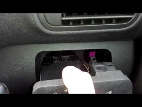 Audi S3/A3 Headlamp Switch Removal