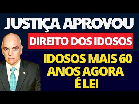 TEM MAIS DE 60 ANOS?  ENTÃO TEM DIREITO A RECEBER ESSES 10 BENEFÍCIOS! ESTATUTO DOS IDOSOS 2025!