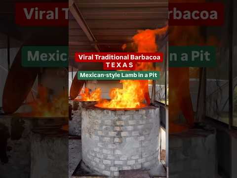VIRAL TRADITIONAL BARBACOA STRAIGHT FROM THE PIT IN CENTRAL TEXAS! 🌮