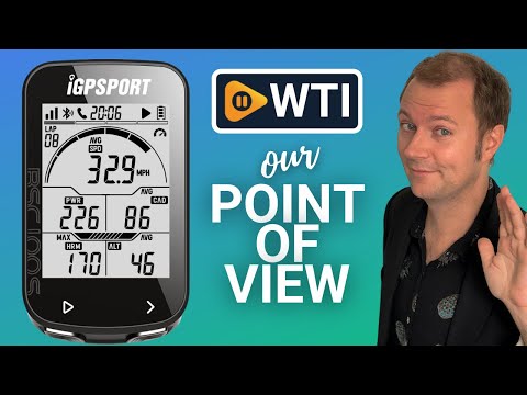 iGPSPORT Bike Computer - WTI product video review
