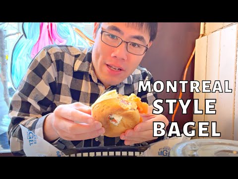 New Yorker Eats Montreal Style Bagel at St-Viateur Bagel