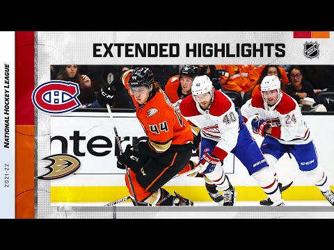 Montreal Canadiens vs Anaheim Ducks Oct 31, 2021 HIGHLIGHTS
