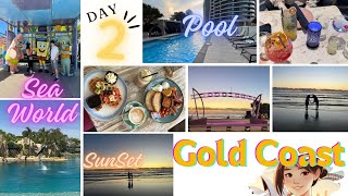 【🇦🇺Vlog】ゴールドコースト4泊５日🌅💖Day２：Sea World編🐬🪼