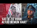 Emotioneel afscheid van Axe Leito (42) bij Homomonument