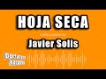 Javier Solis - Hoja Seca (Versión Karaoke)