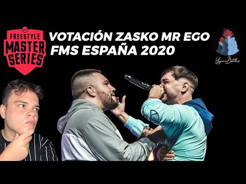 La BATALLA más AGRESIVA de FMS ESPAÑA😡✊ I VOTACIÓN ZASKO vs MR.EGO | #FMSESPAÑA 2020