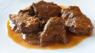 Brasato di Manzo in Salsa - un Classico piatto della Domenica