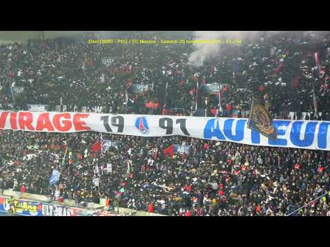 PSG / FC Nantes 20.11.2021 : 3-1 (L1 J14) 7/8 : Ambiance Virage Auteuil