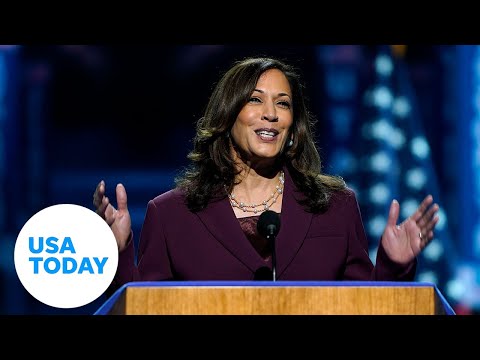 Kamala Harris accepts Democratic Party nomination for Vice President USA TODAY