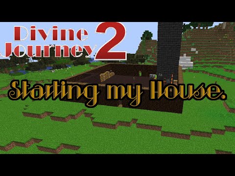 Building a house in Divine Journey 2 Episode #7 #ssp #dj2 #gaming
