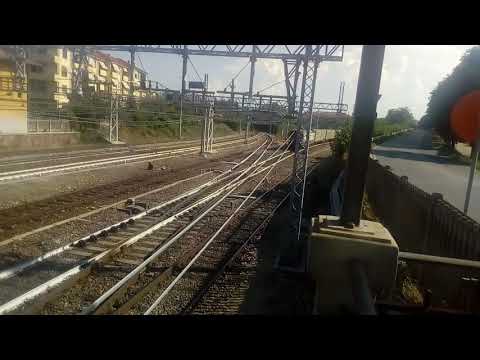 Fuorimuro vectron Siemens E191 003 in entrata stazione di fossano