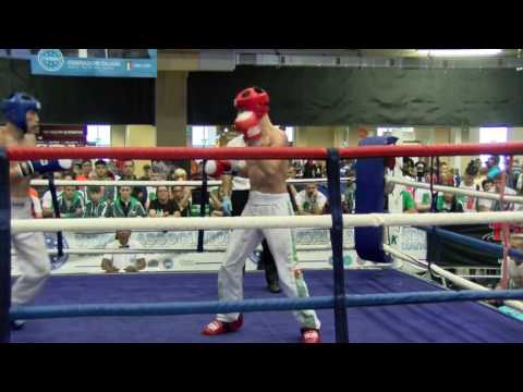 Aaron O'Reilly v Salimzhan v Salimgereyev WAKO Junior and Cadet World Championships 2016