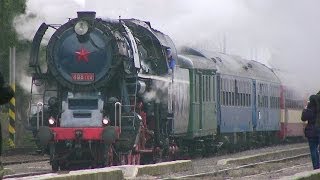 preview picture of video 'Nostalgicka jazda parneho vlaku - 14. december 2013 -  Myjava'
