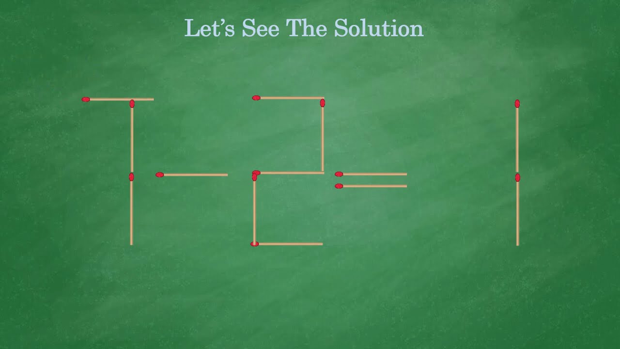 #6. Only 1 Matchstick Move… Can You Solve It? 🤯 | Cognivex