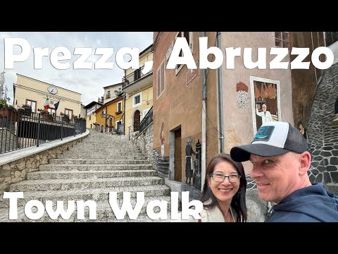 Prezza, Abruzzo Visit - Join us on our Town Walk in this Amazing Little Town!
