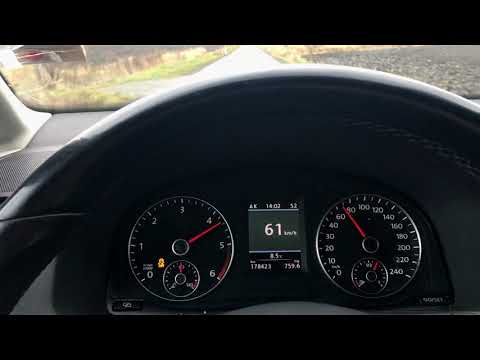 VW Touran 2.0TDI 2013 140hp DSG 0-100 in Drive and Sport mode