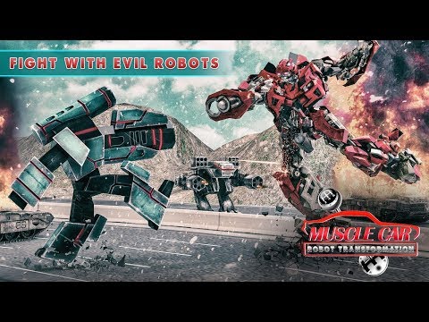 Advanced Muscle Robot Car Transform Games 2018 (By Minja Studio) Gameplay HD