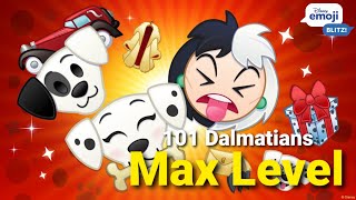 Disney Emoji Blitz Max Level - 101 DALMATIONS