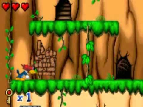Woody Woodpecker Racing Game Boy
