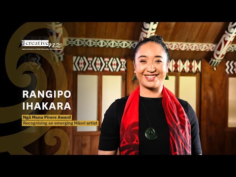 Rangipo Ihakara - Te Waka Toi Awards 2024