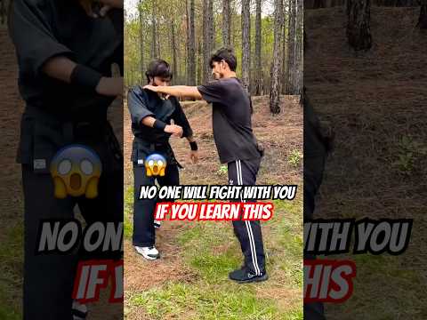 🔥 Learn This, and No One Will Fight with You #survival  #selfdefense #kravmaga #taekwondo #fighting