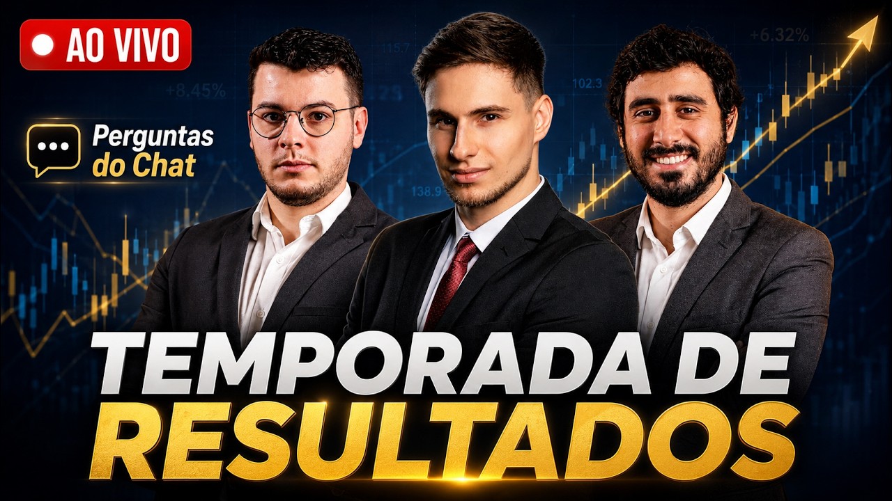 Temporada de Resultados: tire suas dúvidas ao vivo
