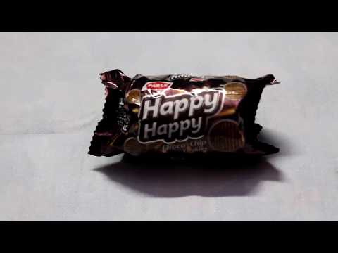 Parle happy happy choco chips cookies review
