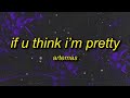 Artemas If U Think I M Pretty Lyrics If You Think I M Pretty Lay Your Hands On Me Bass Boosted