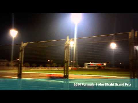 Last lap 2014 Formula 1 Grand Prix Abu Dhabi UAE