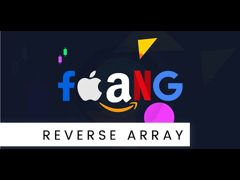 Reverse Array String O1 Space Complexity