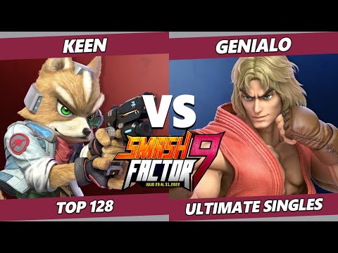 Smash Factor 9 - Genialo (Ken, ROB) Vs. Keen (Wolf, Fox) SSBU Ultimate Tournament