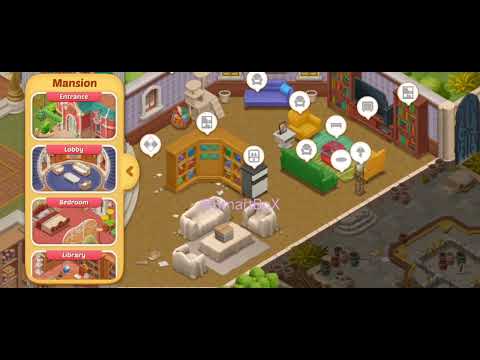 Matchington Mansion Free gameplay | Home Decoration Furniture buying Doing Tasks  #gaming #gameplay