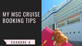 My MSC Cruise Booking Tips | South African