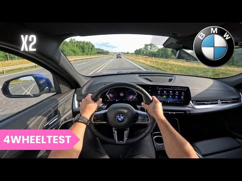2024 BMW X2 [1.5 156HP 115kW] | POV TEST DRIVE | BY 4WHEELTEST