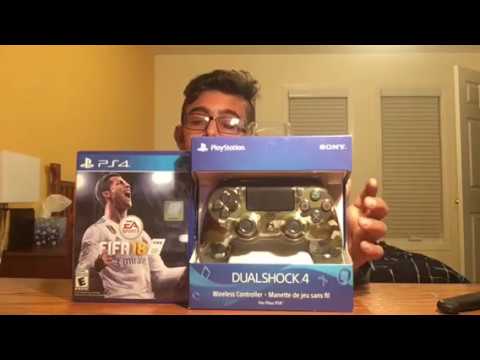 Unboxing Dualshock 4 and FIFA 18