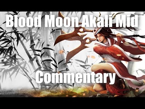 League of Legends - Blood Moon Akali - Ranked Gameplay