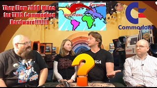 7000 Mile Trip from Germany to West Virginia for RARE Commodore Hardware!