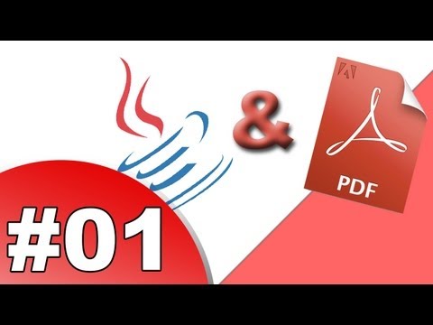 Java and PDF Tutorials [E]