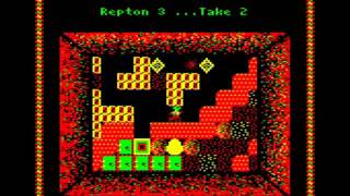 ACORN ELECTRON - REPTON 3 TAKE 2 (REPTON INFINITY) - SUPERIOR/ACORNSOFT - 1990