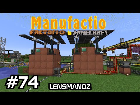 Minecraft Manufactio - Ep 74 - Basic Lithium Setup