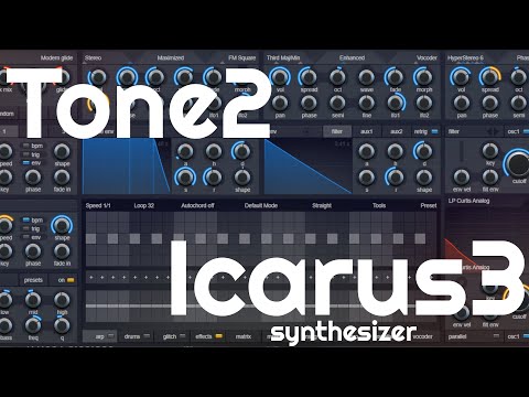 Icarus 3 Synthesizer by Tone2 (No Talking)