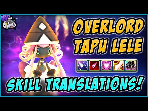 Awesome Buffer! Overlord Tapu Lele Skill Translations - Pokeland Legends