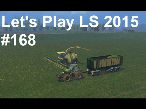 Let's Play Landwirtschafts Simulator 2015 #168 Neues großes Schneidwerk LS15 Gameplay deutsch