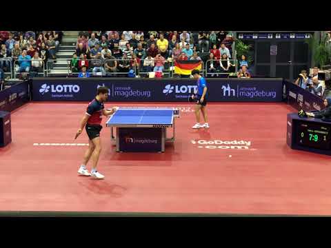 YAN An - OVTCHAROV Dimitrij @ German Open 11/11/2017 (private video HD)