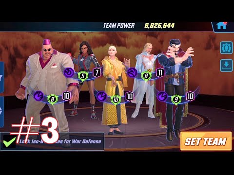 Top 10 War Defense Teams July 2025 - Marvel Strike Force