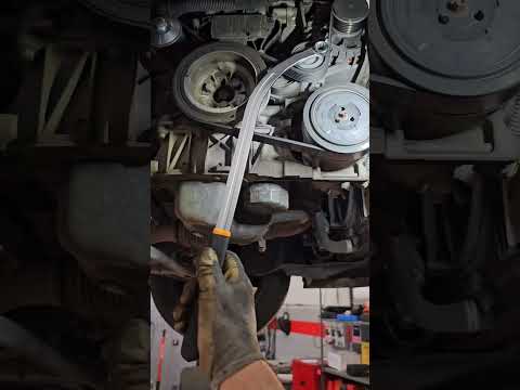 how to replace alternator belt #youtubeshorts #shorts