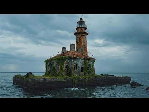I Turned an Abandoned Lighthouse Island into a Luxury House (ASMR)